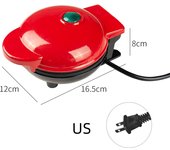 Walfos Waffle maker breakfast machine home cake small omelet bread egg boy sandwich mold machine baking tools