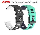 2PCS 20 22mm Silicone Strap For Huawei Watch GT3 GT 3 42 46mm Sport Wristband GT 2 GT2 Pro Replacement Bracelet Belt Accessories