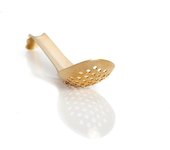 1 Pc Caviar Spoon Convenient 56 Holes Stainless Steel Hot Pot Filter Spoon Kitchen Tools Fish Roe Leakage Spoon
