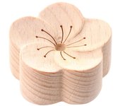 1PC Flower shape Essential Oil Aromatherapy Car For Sleep Diffused Wood Aroma Essential Oil Diffuser Essential Oil Wooden