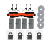 17PCS Accessories Kit for Dreame X40 Ultra / S30 Pro Robot Vacuum Cleaner Washable Main Side Brush Filters Dust Bag Mop