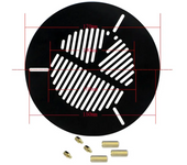 SVBONY Bahtinov Focusing Mask Aluminum Alloy Telescope Focusing Caliber Fixed Diameter 85-120/105-150/150-200/65-100/175-220mm