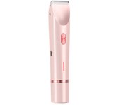 Maquinilla de afeitar para mujer, depiladora eléctrica portátil, indolora, para piernas púbicas, recortador de pelo corporal para damas, Bikini, axilas, piernas
