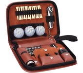 Golf Gifts for Men and Women, Golf Accessories Set , Golf Balls, Rangefinder, Golf Tees, Brush, Multifunctional Divot Knife, Scorer, Golf Ball Clamp