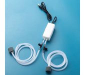 Silent Mini Aquarium Air Pump Plastic Energy Saving Double Hole Aerator Oxygen Aerator Oxygenator USB Oxygen Pump Aquarium