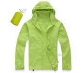 Chaqueta impermeable capucha hombre, cortavientos con protección solar, ligero, para ciclismo, Verano