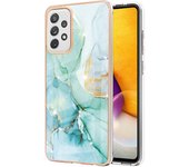 Funda para Samsung Galaxy A53 5G, Carcasa Borde de Silicona TPU Resistente a los Golpes Case Protectora con Patrón Pintado - Des