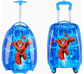 Maleta viaje maleta cabina estampada infantil 4 ruedas trolley maleta rigida dibujos infantiles 30X20X45CM