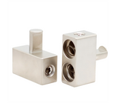 Multi-Functional 2Pcs/Set Car Stereo Power Cord Plug Amplifier Battery One-Part-Two Splitter High Power Supply Terminals