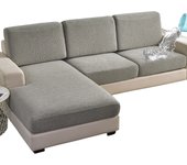 100% cubierta de cojín de sofá impermeable, cubierta protectora de sofá Jacquard grueso, cubierta de respaldo de sofá de peluche
