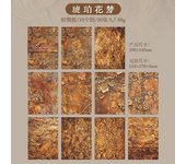 30pcs/lot Memo Pads Material Paper  the mark of the times Junk Journal Scrapbooking Cards Retro Paper