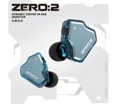 7Hz x Crinacle Zero:2 Updated 10mm Dynamic Driver IEM Wired Earbuds Earphones Gaming Earbuds with OFC IEM Cable for Musician