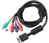 Ypbpr for PS2/PS3/PS3 Slim HDTV-Ready TV HD Component AV Cable 5-Wire 6FT Black