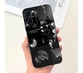 For Oppo Find X5 Lite / Find X5 Pro Phone Case Soft Matte Liquid Silicone Cute Animals Painting Bumper On FindX5 Lite x5Pro Capa