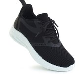 Zapatillas de moda para mujer Flyweave Mesh transpirable Suela suave y cómoda Zapatos casuales al aire libre