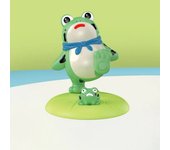 PVC Doll Sad Frog Phone Holder Desk Decor Portable Green Frog Mobile Phone Stand Cartoon Support Cell Phone Bracket Small Gifts
