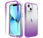 Protección De Degradado Simple Y Transparente Para El iPhone 11 12 13 14 Pro Max 12 13 Mini 13 Mini A2628 De Moda