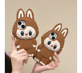 Stereoscopic Tab Suitable For iPhone 15 Pro Max Phone Case 14 13 Pro Silicone Soft Case 12 11 Full Protective Case