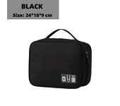 Travel Electronic Digital Storgage Bag Multi-Function Earphone Data Cable Charger Accessory Bag Multi-Layer Power Hard Disk Prot
