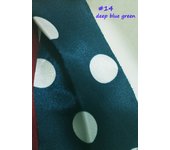 1 meter X 1.48 meter Polka Dots Fabric Satin Charmeuse Soft Lining Scarf Diy Tissu