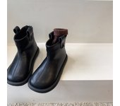 Botas de cuero para niñas Botas para bebés para niños