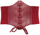 Medieval Wide Leather Armor Men and Women, Steampunk Waist Costume Accessory, Antique Viking Knight Belt for Cosplay