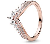2024 New Gold Plated 925 Silver Ring Zircon Sparkling Double Band Heart Finger Ring Women Pandor Ring Fine Jewelry