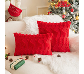 BZ011 varios colores Árbol de Navidad Patrón de Navidad Funda de almohada de ambiente festivo
