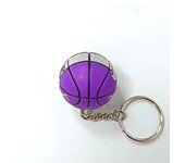 3D basketball model keychain, sports fan souvenir, car decoration collection men's gift keychain