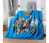 Cartoon Tadeo Jones Anime Throws Blanket for Kid Sofa Home Hiking Picnic Bed Super Soft Cute kawai Flannel Blanket birthday gift