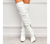 Botas De Tacón Alto Para Mujer, Botas Altas Para Mujer, Botas Por Encima De La Rodilla, Botas Puntiagudas