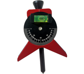 Pipe Center Finder, Pipefitter Tools w/Magnetic Centering Head Y-Type Pipe Fitting Tools w/Adjustable Dial Bubble Protractor