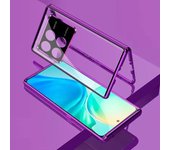 Magnetic For Xiaomi Redmi Note 13 Pro 4G Case Metal Frame Glass Film Aluminum 360 Protection Full Coverage