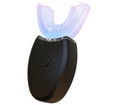 Cepillo de dientes eléctrico ultrasónico para adulto, dispositivo de limpieza dental Ultra sónico, con carga USB, en forma de U, 360 grados