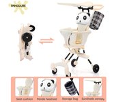 PANGDUBE 3.8KG Portable Baby Stroller Lightweight Stroller for Baby 1~3 Years Old Kids Foldable Baby Strollers