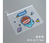LOLEDE Creative Frivolous Transparent Pencil Case Cute Manga Portable School Bag Kawaii Stationery Pencil Pouch Office Supply