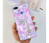 For Xiaomi Mi 8 Lite Case Clear Silione With Cute Painted Soft Phone Back Cover For Xiomi Mi 8 Lite Fundas Mi8Lite Coque Capas