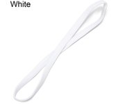 Ladies Stretch Rubber Sweatband Elastic Headband Yoga Hair Bands Sport Anti-slip Head Wrap