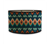 Lamp Shades Print Oval Lamp Shade 30x30x20CM Vintage Lamp Shades for Chandeliers and Floor Lamps E