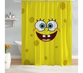 Curtains for Shower Home Tentacles SpongeBobs Waterproof Bath Curtain and Anti-mold Bathroom Accessories Set