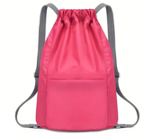 Mochila impermeable con cordón para hombre y mujer, bolsa de cuerda multicolor, saco de Gimnasio Deportivo con bolsillo, bolso i