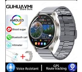 2025 GPS Track Smart Watch 6 Reloj Inteligente Hombre 1,39 Inchs Pantalla Táctil Complete 360*360 HD AMOLED Siempre Muestra , Reloj De Temperatura Corporal, Reloj De Azúcar En Sangre,Bluetooth Llama Smartwatch Hombres, IP68 Impermeable Reloj De Mujer