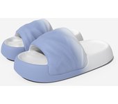 Cambio gradual zapatillas geométricas fondo grueso pisando mierda sensación de fondo suave antideslizante