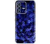 Silicone Case For Vivo V23 5G Phone Case Clear Soft TPU Cute Cat Flowers Capa Shell On Vivo V 23 V23 Pro V2130 Silicone Cases