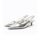 Elegant Party High Heeled Pumps For Women 2024 Autumn Bow Pointed Toe Stiletto Shoes Fashion Slingback Heels Kitten Heel Sandals