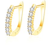 Knobspin 925 Sterling Silver Moissanite Earrings For Women Real D Color Vvs1 Diamonds With Gra Certificate Huggie Hoop Earring