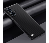 Luxury PU Leather Case For Realme C55 C30 C35 Back Cover Matte Silicone Protection Phone Case For Realme Narzo 50A Prime Coque