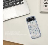 Cute Korean Butterfly Stars Moon Cloud Rainbow Wavy Case for Galaxy Z Flip 3 5G Z Flip3 Flip4 Zflip3 Zflip4 Z Flip 4 Fresh Cover