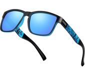 Gafas de Sol Cuadradas Hombre y Mujer Polarizadas Gafas de Deportivas Conducir Running Pesca Protección UV