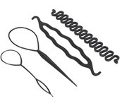 Accesorios de Peinado, Cola Topsy Tail Hacedor Peinado Braid Cabello Fabricante Trenzas para Moños Trenzado Espiral